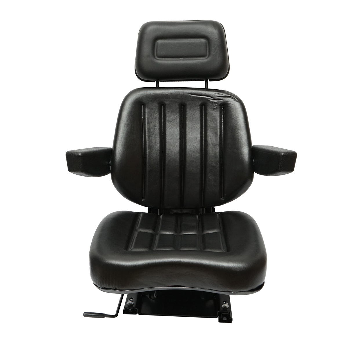 Adjustable universal seat for tractor with armrests 765x515mm